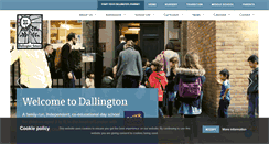 Desktop Screenshot of dallingtonschool.co.uk